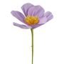 Artificial flower Anemone JURLA made of paper, lilac, 14"/35cm