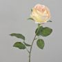 FINAKAS artificial rose, cream-pink, 65 cm, Ø 9 cm