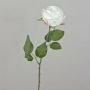 FINAKAS artificial rose, cream-white, 65 cm, Ø 9 cm