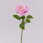 Faux rose WINAKAS, pink-cream, 14"/35cm, Ø3.9"/10cm