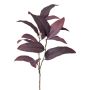False eucalyptus branch FRULMO, burgundy red, 3ft/90cm