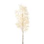 Decorative branch Cotinus coggygria SLANDE with flowers, cream, 18"/45cm