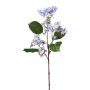 False hydrangea branch VESLON, light blue, 26"/65cm