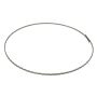 OASIS® wire ring made from corrugated flat wire, grey, Ø8"/20cm