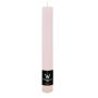 AURORA taper candle, light pink, 28cm, Ø3.5cm, 30h – Made in Germany