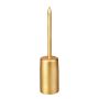 LISANDRE metal candle holder for taper candles, approx. Ø2.2cm, antique gold, 11cm, Ø2.3cm