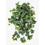 Artificial ivy hanging plant LINNEO on a stake, crossdoor, green, 65cm