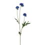 Artificial cornflower branch FLUNK, blue, 24"/60cm