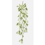 Faux hanging plant Scindapsus LAXORE on a support stick, white-green, 33"/85cm