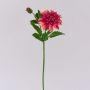 Artificial dahlia WERNYT, apricot-pink, 45 cm, Ø 10 cm