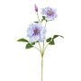 Artificial clematis branch ZOLME, lavender, 28"/70cm