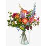 Decorative flower bouquet FEME, colourful, 3ft/90cm, Ø22"/55cm
