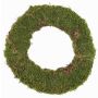 Moss wreath natural DIOTIMA, green, Ø12"/30cm