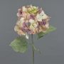 URANIA decorative hydrangea, dried-look, dusky pink and cream, 75 cm, Ø20 cm