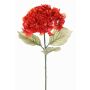 Decorative hydrangea URANIA, dried look, orange-red, 30"/75cm, Ø8"/20cm