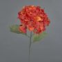 Decorative hydrangea URANIA, dried look, orange-red, 75 cm, Ø 20 cm