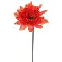 Artificial Gerbera PAMILLA, orange, 65cm, Ø12cm