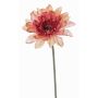 Artificial Gerbera PAMILLA, salmon-pink, 26"/65cm, Ø4.7"/12cm