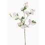 Plastic trumpet vine IORDANIS, white, 31"/80cm, Ø1.2"-2.2"/3-5.5cm