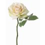 Artificial Rose NIKOLETA, cream-pink, 30cm, Ø12cm