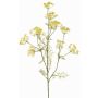 Artificial dill sprig WINCENT with flowers, yellow, 80 cm, Ø 5–7 cm