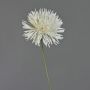 Artificial chrysanthemum NANDITA, white, 60cm, Ø15cm