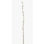 Artificial willow branch DAFINO with flowers, white, 105cm