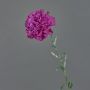 Artificial carnation NIRUSHA, purple, 65cm, Ø9cm