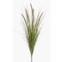 Artificial plant: YWAIN feather grass, panicles, support stick, beige-green, 70 cm
