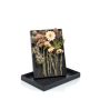 JADEA artificial bouquet to arrange yourself in a gift box, beige-cream, 30cm, Ø18cm