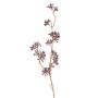 Artificial eucalyptus branch SOHA with berries, brown, 60cm