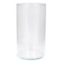 Cylinder flower vase SANNY made of glass, transparent, 11.6"/29,5 cm, Ø 6.2"/15,8 cm
