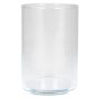 Glass cylinder vase SANYA OCEAN, transparent, 6"/15 cm, Ø 4"/10,1 cm