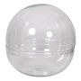 Sphere terrarium BRYSON of glass, transparent, 11"/28 cm, Ø 11"/28 cm