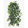 Plastic ivy hanging plant SERPEUTIS, on a stake, flame-retardant, green, 75cm
