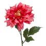 Artificial Dahlia NATSU, pink-pink, 60 cm, Ø17 cm