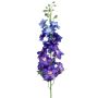 Artificial delphinium SETSUKO, dark blue-purple, 95cm, Ø14cm