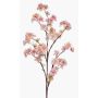 Large artificial cherry blossom branch GIMA with blossoms, pink, 120cm