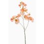 Decorative artificial sweet pea flower KANZI, peach, 75cm, Ø4–7cm