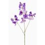 KANZI decorative artificial sweet pea, purple, 75cm, Ø4–7cm