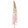 SELINA plastic steppe candle, light pink, 105 cm, Ø9 cm