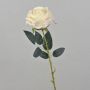 ELEAZAR artificial rose, cream, 65cm, Ø9cm