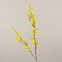 Artificial Forsythia Branch SUKOTI with flowers, yellow, 75cm, Ø3–5cm