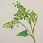 TEITH decorative elderberry branch with berries, green, 40cm