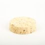 Barrel cork ALMEDA made of natural cork, light-coloured, 1.2"/3cm, Ø4.5"/11,5/4.7"/12cm