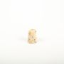Pointed cork stopper ALMEDA made of natural cork, light-coloured, 1.1"/2,7cm, Ø0.7"/1,7/0.8"/2,1cm