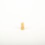 Pointed cork stopper ALMEDA made of natural cork, light-coloured, 0.9"/2,2cm, Ø0.5"/1,1/0.3"/0,8cm