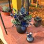 Midnight Bloom bridal bouquet & boutonniere – customer request from Julie Fleur