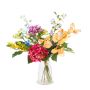 Decorative spring bouquet ELVAN, multicoloured, 24"/60cm, Ø18"/45cm