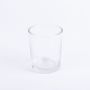 Tealight holder glass MALI, clear, 2.6"/6,5cm, Ø2.2"/5,5cm